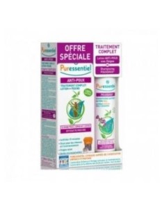 Locion Antipiojos Con Peine 100 Mililitros Puressentiel