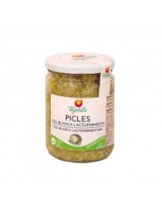 Picles De Col Blanca Lactofermentada 375 GramosBio Vegetalia