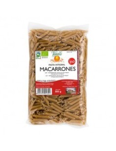 Macarrones Integrales 500 gramos Bio de Vegetalia