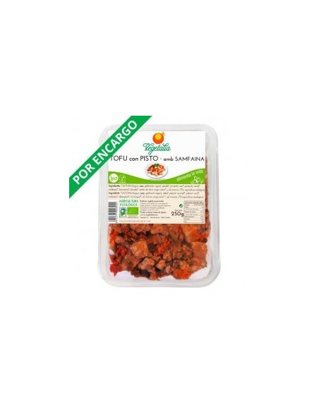 Tofu Con Pisto Bio 250 G Vegetalia de Vegetalia
