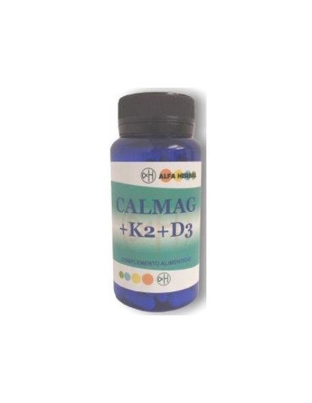Calmag K2+D3 120 Cápsulas  Alfa Herbal