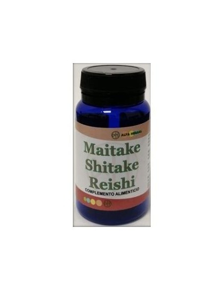 Maitake Shitake Reishi 30 Cápsulas  Alfa Herbal