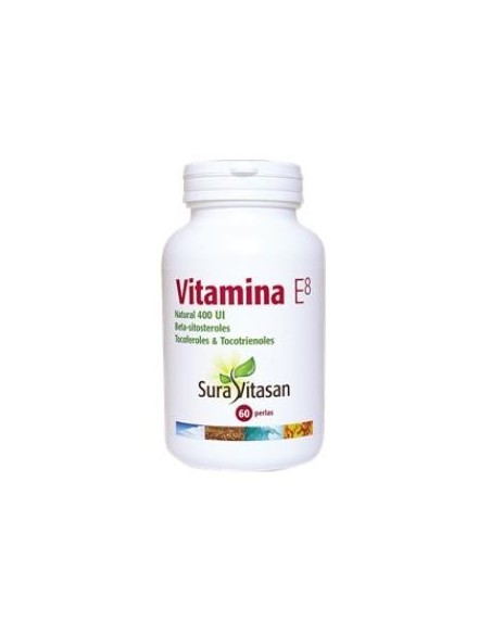 Pack de 2 uds Vitamina E Natural 400Ui 60Perlas de Sura Vitasan