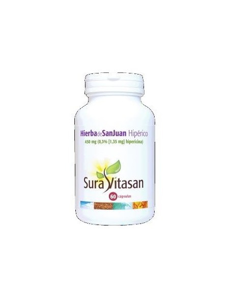 Pack de 2 uds Hierba De San Juan (Hiperico) 60Cap. de Sura Vitasan