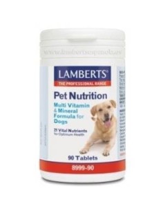 Pet Nutrition (Vit. Y Min.) Perro 90 Comprimidos Vet de Lamb