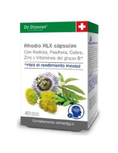 Rhodio Rlx Pw Rhodiola 40Cap. de Salus