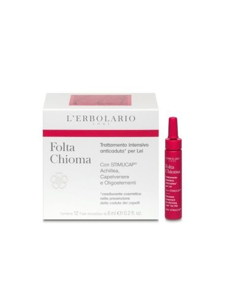 Abundante Cabello  Viales Anticaida Ella 12 Viales. L´Erbolario