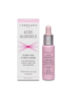 Acido Hialuronico Fluido Cara Triple Accion 28 Ml L´Erbolario