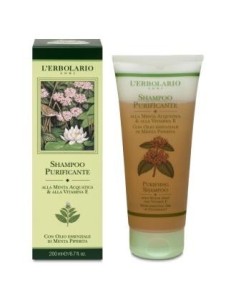 Champu Purificante Menta 200 Mililitros L´Erbolario