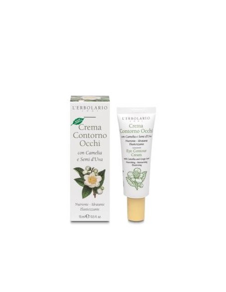Crema Contorno De Ojos A La Camelia Y Semillas 15M L´Erbolario