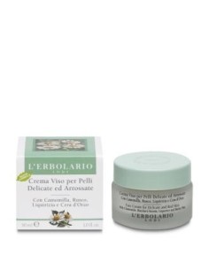 Crema Facial  Manzanilla Pieles Delicadas 30 Mililitros L´Erbolario