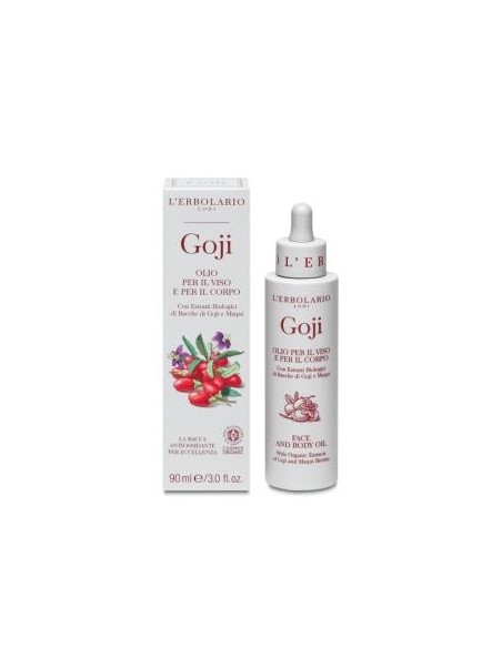 Goji Aceite Cara Y Cuerpo 90 Mililitros L´Erbolario