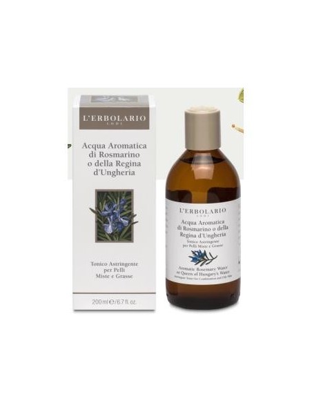 Tonico Agua Aromatica Romero Reina De Ungria 200 Ml L´Erbolario