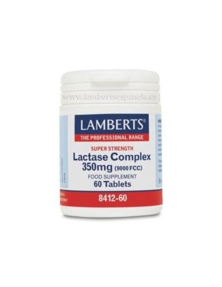 Complejo Lactasa 350Mg. 60 Comprimidos de Lamberts