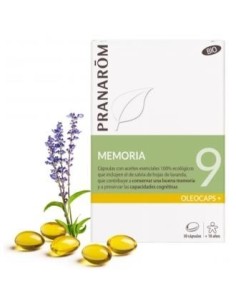 Oleocaps+ Plus 9 Memoria 30Cap. Bio de Pranarom