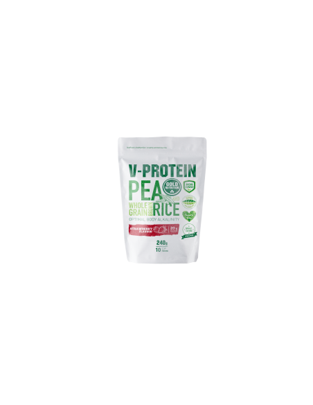 V-Protein Fresa 240Gr. de Gold Nutrition