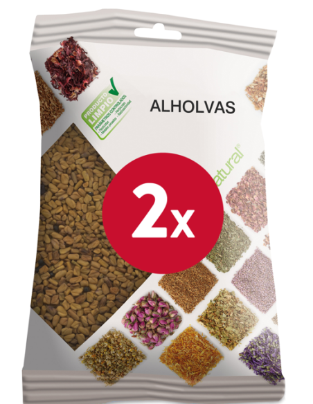 Pacote de 2 Sacos de Feno-Grego 150Gr. de Soria Natural