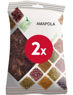 Pacote de 2 Sacos de Papoula 20Gr. de Soria Natural