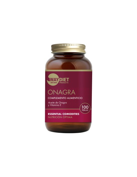 Onagra y Vitamina E 100 Perlas de Waydiet