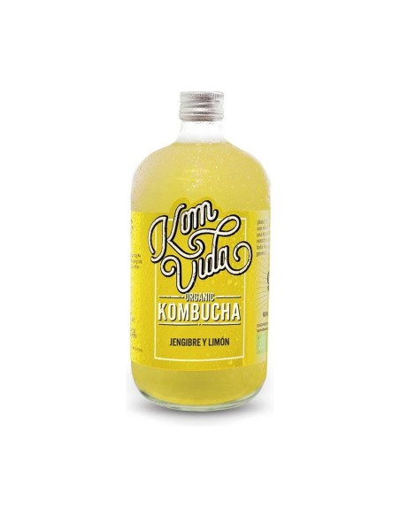 Kombucha Gengibre e Limão Gingervida 750 ml da Komvida
