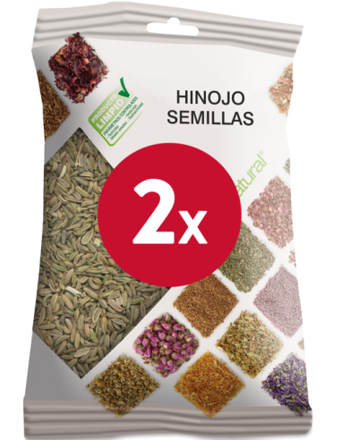 Pacote de 2 Sacos de Sementes de Funcho 100Gr. de Sória Na