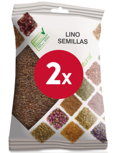 Pacote de 2 unidades de Sementes de Linho 250Gr. de Soria Natural