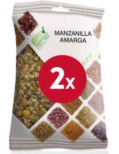 Pacote de 2 Sacos de Camomila Amarga 40Gr. de Soria Natural