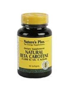 Natural Betacaroteno 90  Perlas de Natures Plus 2