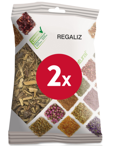 Pacote de 2 Sacos de Alcaçuz 60Gr. de Soria Natural