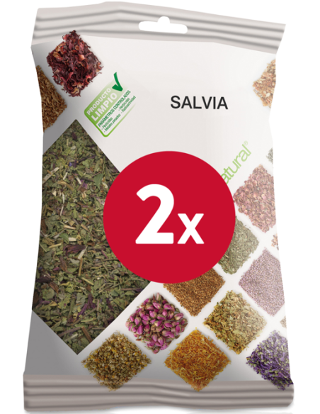 Pacote de 2 Saco de Salvia 40Gr. de Soria Natural
