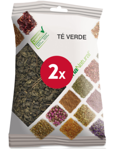 Pack de 2 Saquinhos de Chá Verde 70Gr da Soria Natural