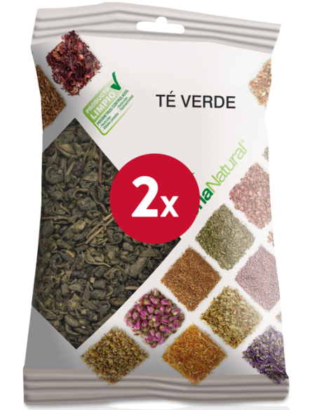 Pack de 2 Saquinhos de Chá Verde 70Gr da Soria Natural