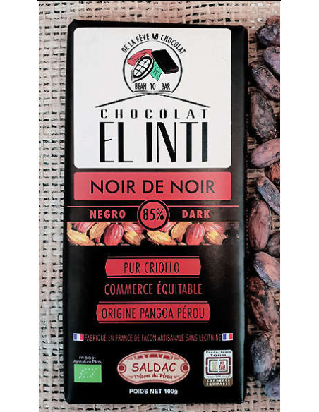 Chocolate 85% 100 Gr de Oro De Los Andes