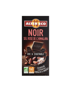 Chocolate Con Sal Rosa Del Himalaya Bio, 100 G de Altereco