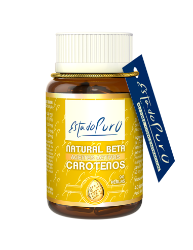 Natural Betacaroteno Aceites Activos 90 Perlas de Tongil