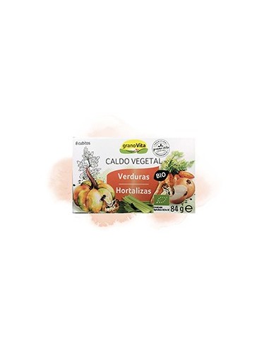 Caldo Vegetal En Pastillas Bio 88 G de Granovita