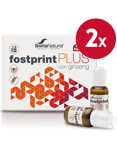 Pacote de 2 unidades Fost Print Plus Tangerina 20 Frascos Novo