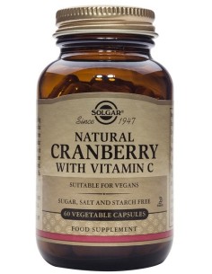 Arándano Rojo con Vitamina C  60 cápsulas vegetales Solgar 2