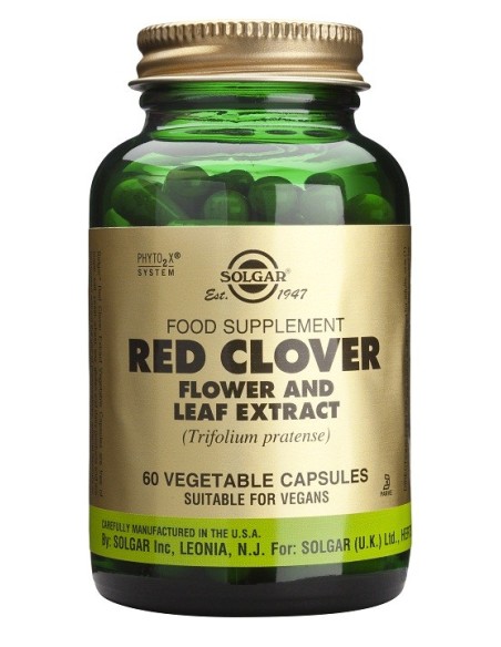 Trébol Rojo  60 cápsulas vegetales Solgar