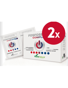 Pacote de 2 ud Fosfoserina Complex Plus 28Sbrs. por Sori