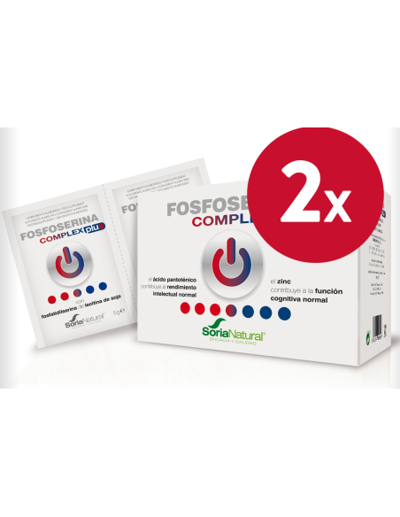 Pacote de 2 ud Fosfoserina Complex Plus 28Sbrs. por Sori