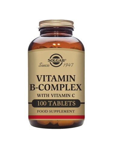 BComplex con Vitamina C  100 comprimidos Solgar