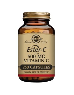 EsterC® Plus Vitamina C 500 mg  250 cápsulas vegetales Solgar