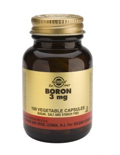 Boro 3 mg  100 cápsulas vegetales Solgar 2
