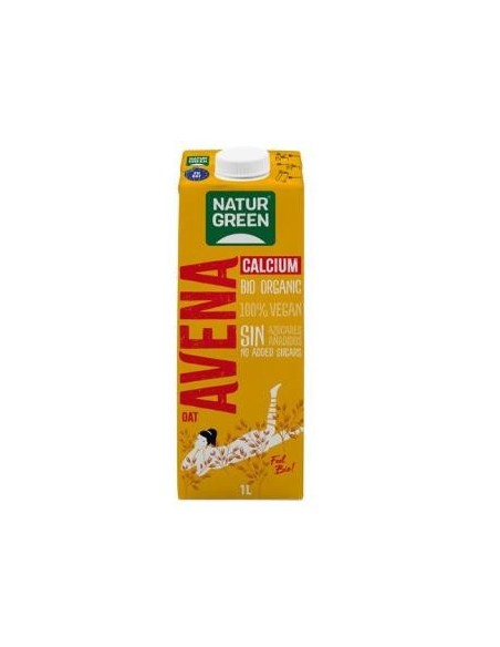 Bebida Vegetal De Avena Con Calcio 1Lt 6Uds. de Naturgreen