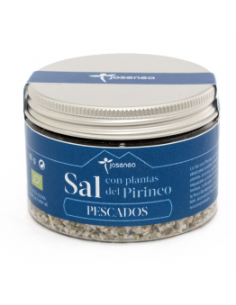 Tarro Sal Con Plantas Pescados Bio 80 Gr. Tarro 80 Gr. de Josenea