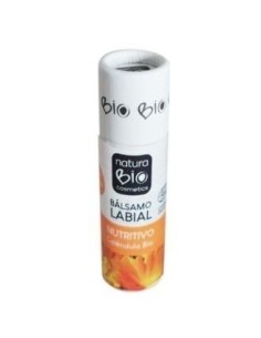 Balsamo Labial Nutritivo Calendula-Vainilla 9,5 Gramos Naturabio Cosmetics