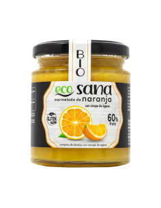 Mermelada Extra Naranja S/Azucar Con Agabe Sirope Bio 260G E