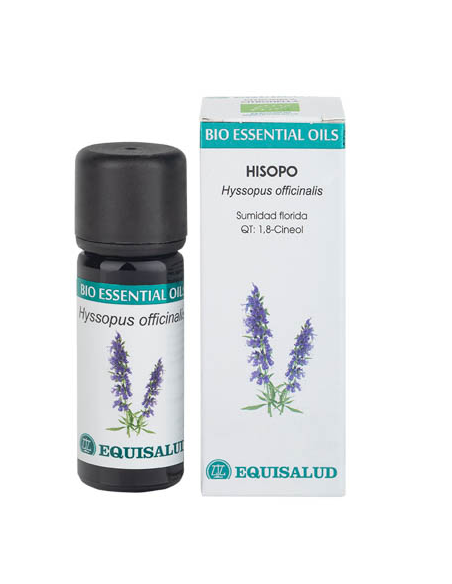 Bio Essential Oil Hisopo - Qt:1,8-Cineol 10 Ml de Equisalud