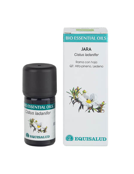 Bio Essential Oil Jara - Qt:Alfa-Pineno, Ledeno 5 Ml de Equisalud